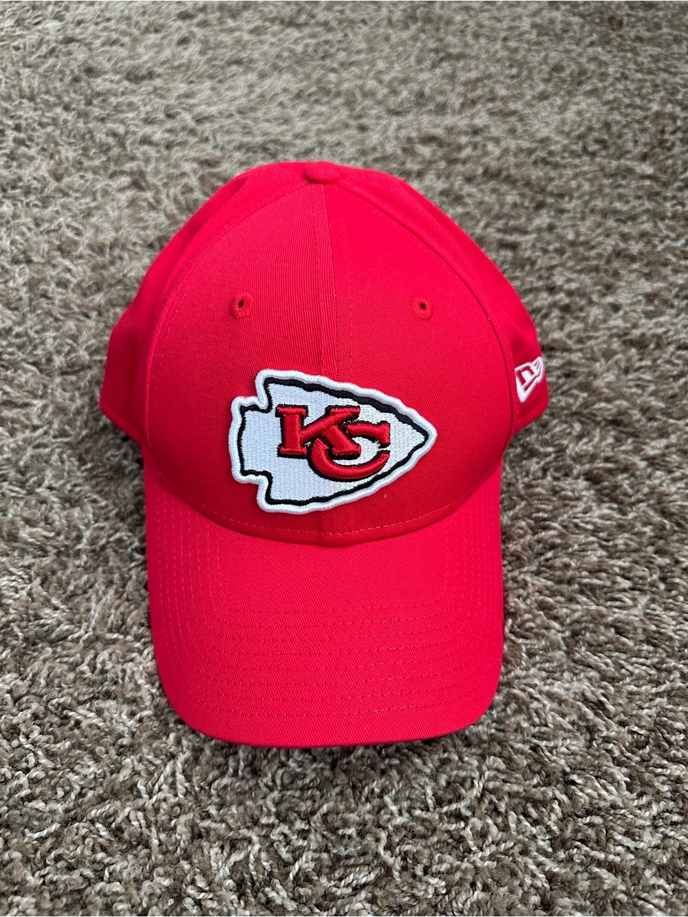 Like New Kansas City Chiefs Red New Era Baseball Cap OSFM